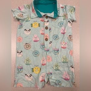 Posh Peanut 🍩 donut romper 18-24 months